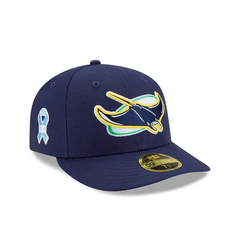 MLB Tampa Bay Rays Father's Day Low Profile 59Fifty Fitted (AKQ1915) - Blue New Era Caps